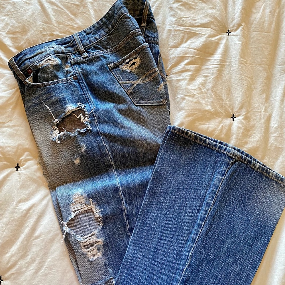 A&F flares
Size 6 regular